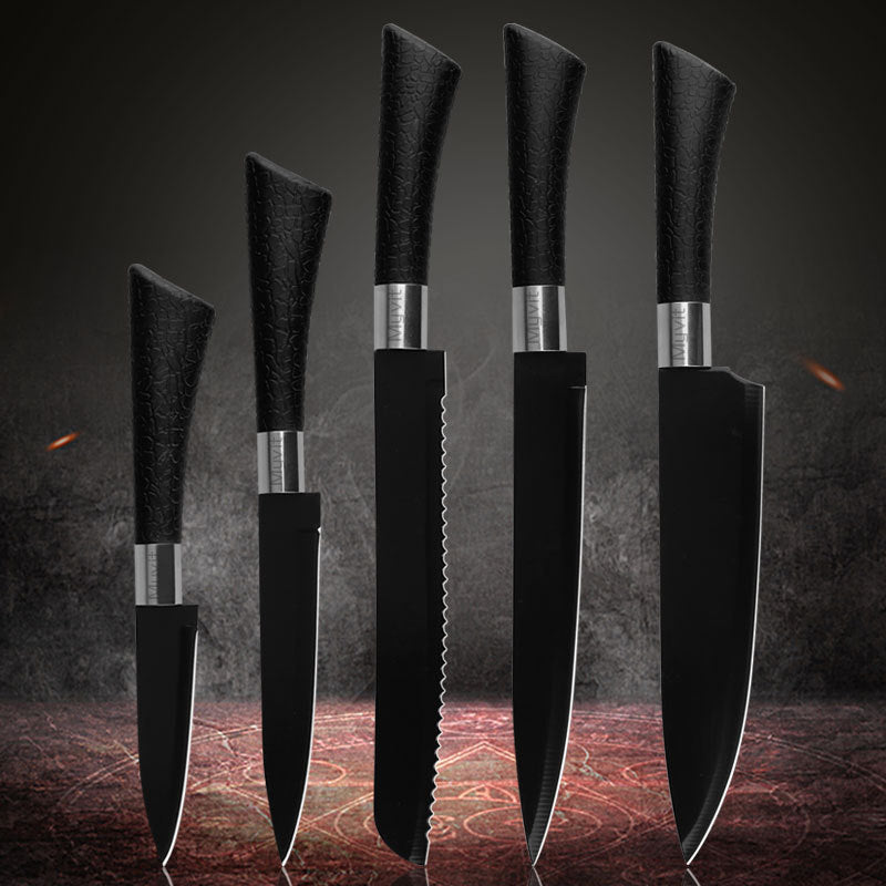 Stainless steel knife set