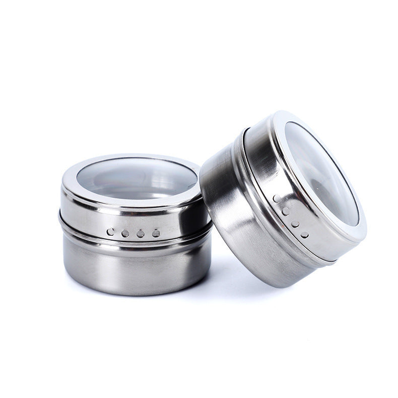 Stainless Steel Spice Jars